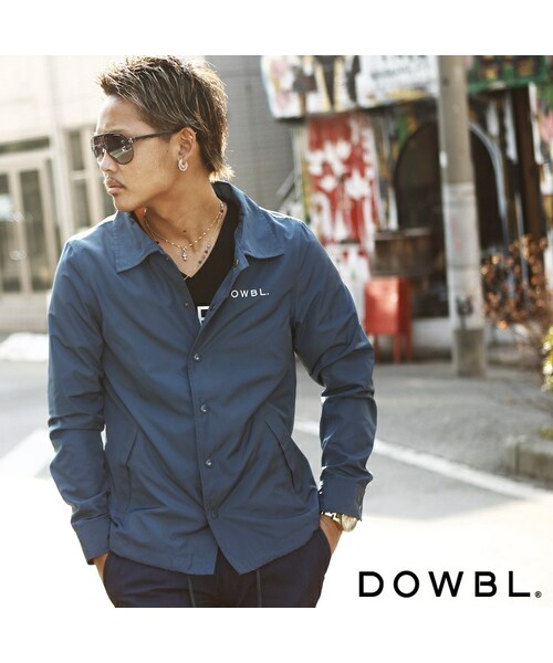 DOWBL コーチジャケット DOWBL（ダブル）の「ベーシックロゴコーチJKT（）」 - WEAR