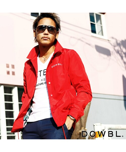 DOWBL コーチジャケット DOWBL（ダブル）の「ベーシックロゴコーチJKT（）」 - WEAR