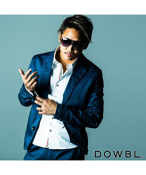 DOWBL（ダブル）の「グラデーションペイズリーテーラード（）」 - WEAR