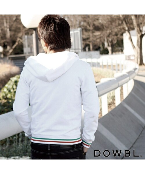DOWBL（ダブル）の「ベーシックロゴイタリアンパーカー（）」 - WEAR
