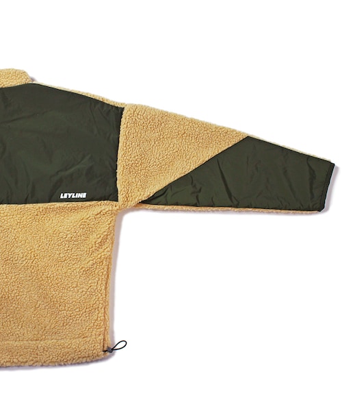 Leyline（レイライン）の「Boa cutback jkt（ブルゾン・レディース・ベージュ・Free）」の4枚目の写真