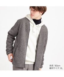 UNIQLO | ボアフリースカーディガン(その他アウター)