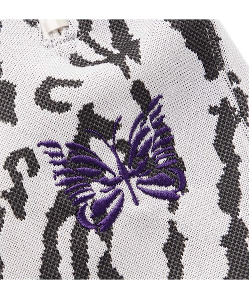 Needles（ニードルス）の「Needles Leopard-Jacquard Track Pants（その他パンツ・メンズ・White・S/M/L/XL）」の5枚目の写真