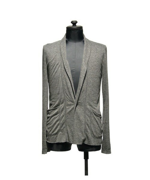 QL MansionMaker（キューエル　マンションメーカー）の「STANDARD CD JK（カーディガン/ボレロ・メンズ・BLACK	/GRAY・44/46）」の2枚目の写真