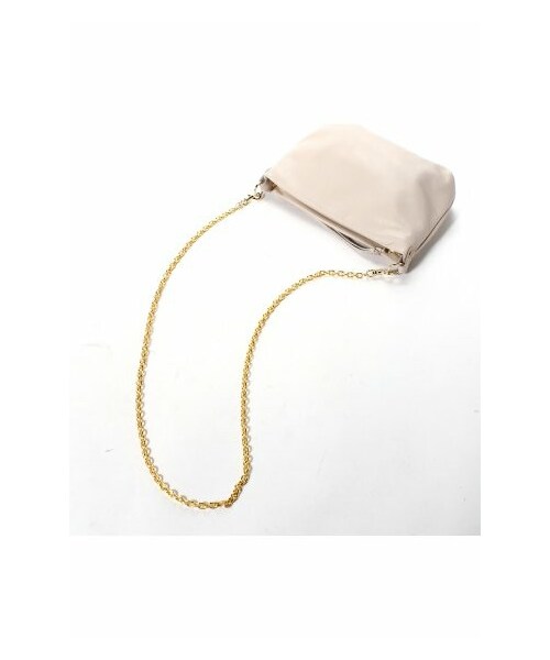 BARDOT ROSE（バルドロゼ）の「BARDOT ROSE pour IENA チェーンショルダーBag（ショルダーバッグ・レディース・ベージュ/グリーン/ネイビー/ブルー A/オレンジ・フリー）」の8枚目の写真