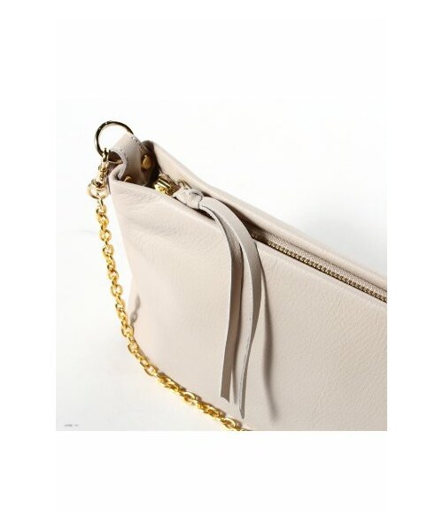 BARDOT ROSE（バルドロゼ）の「BARDOT ROSE pour IENA チェーンショルダーBag（ショルダーバッグ・レディース・ベージュ/グリーン/ネイビー/ブルー A/オレンジ・フリー）」の13枚目の写真