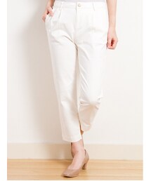 earth music&ecology | ・カラークロップドパンツ(パンツ)