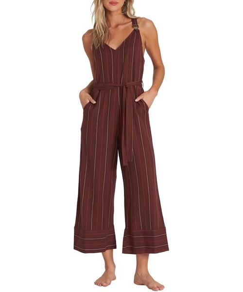 billabong wide leg jumpsuit