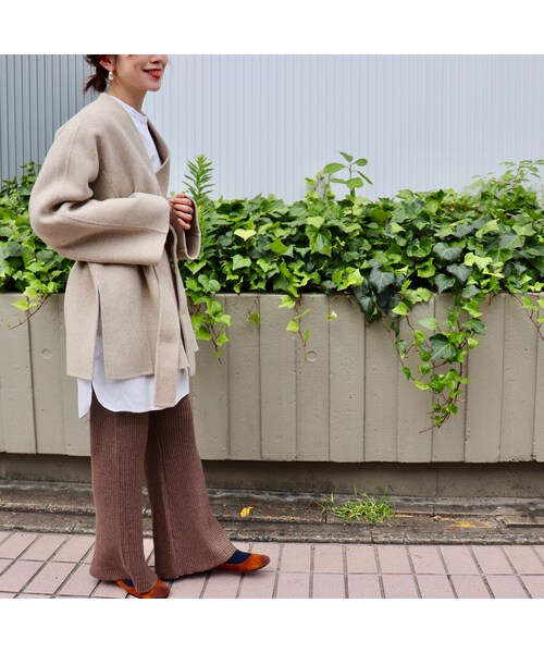 no brand（ノーブランド）の「TODAYFUL｜Wool Short Gown｜11920001  