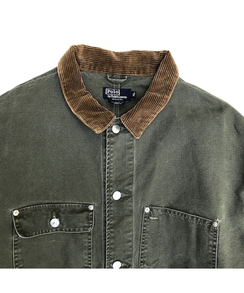 Polo by Ralph Lauren XL カバーオール POLO RALPH LAUREN - 80s ポロラルフローレン デニム