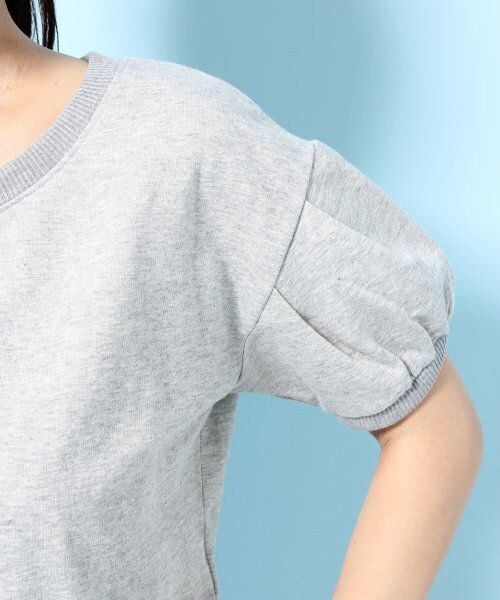 LOWRYS FARM(ローリーズファーム)の「レイヤードプルオーバーショートスリーブ(トップス・レディース・オフ/グレー・M/L)」の6枚目の写真