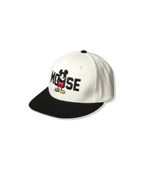 LIFUL MINIMAL GARMENTS. | LIFUL X DISNEY MOUSE SNAPBACK ivory(アクセサリー)