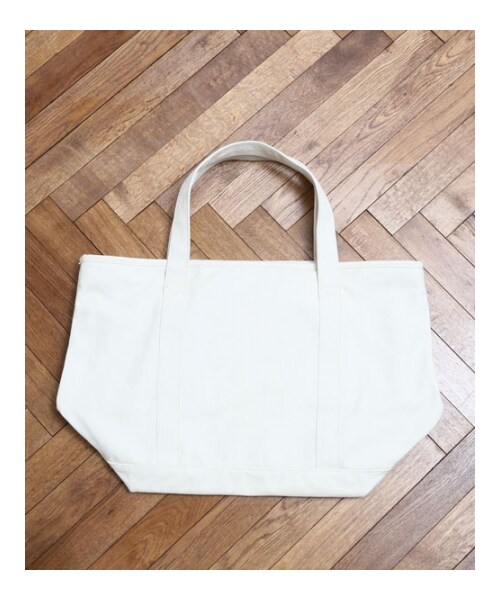 HOLIDAY(ホリデイ)の「holiday ZIP TOTE M(バッグ・レディース・WHITE/REDxNAY/BLKxGRN・ONE SIZE)」の3枚目の写真