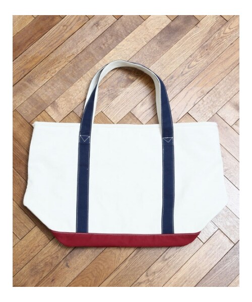 HOLIDAY(ホリデイ)の「holiday ZIP TOTE M(バッグ・レディース・WHITE/REDxNAY/BLKxGRN・ONE SIZE)」の7枚目の写真