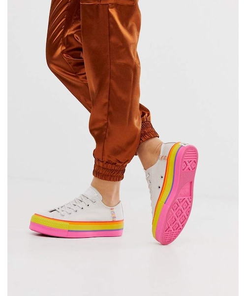 chuck taylor ox platform