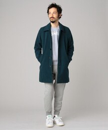hardcover | hardcover/メルトンWOOLコート(ステンカラーコート)