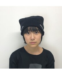 chloma | chloma / リフレクファーリーキャップ / ブラック(ニットキャップ/ビーニー)