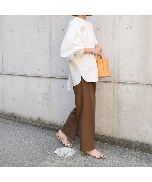 no brand(ノーブランド)の「バックリボンバルーンスリーブBL(シャツ/ブラウス・レディース・その他)」の8枚目の写真