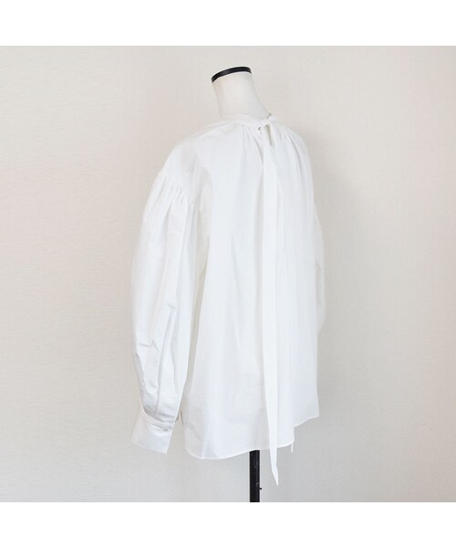 no brand(ノーブランド)の「バックリボンバルーンスリーブBL(シャツ/ブラウス・レディース・その他)」の12枚目の写真