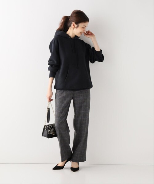 Spick & Span(スピックアンドスパン)の「サイドボタンチェックパンツ2◆(パンツ・ブラックベース/34/在庫あり/36/38)」の5枚目の写真