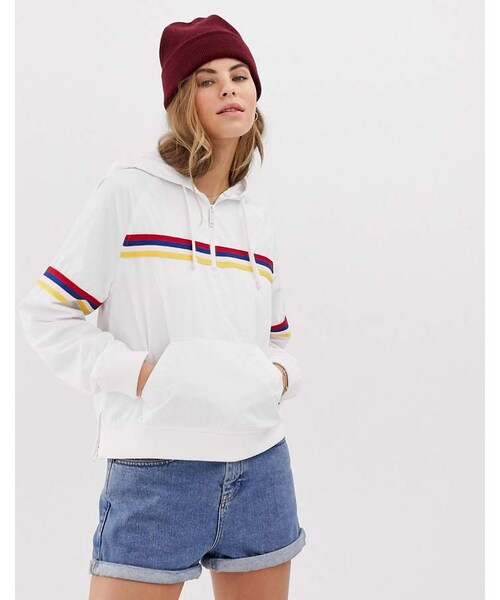 hollister windbreaker girl