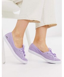 LACOSTE | Lacoste slip on sneakers in lilac(スニーカー)