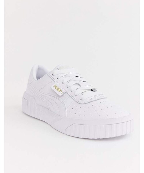 PUMA（プーマ）の「Puma Cali Triple White Sneakers（スニーカー・レディース・White・Us 5/Us 6/Us 7/Us 8/Us 9）」の4枚目の写真