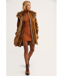 Folklore Fur Hooded Parka by Free People