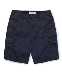 LEATA | Leopard cargo shorts navy(その他)