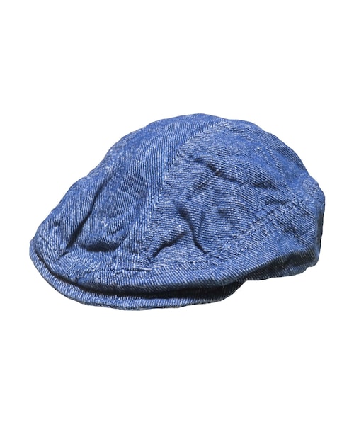 kapital ベレー帽　キャピタル　デニム　ゴブラン織　新品　パッチワーク KAPITAL】デザイン ベレー帽 （KAPITAL（キャピタル