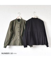 FLAG by ALEXIA STAM | No.18 バックプリーツMA-1ジャケット(MA-1)