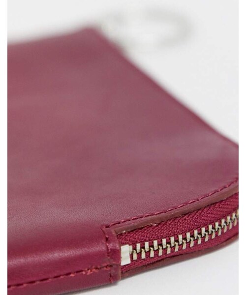 French Connection（）の「French Connection Oakley leather ladies' wallet with circle zip puller