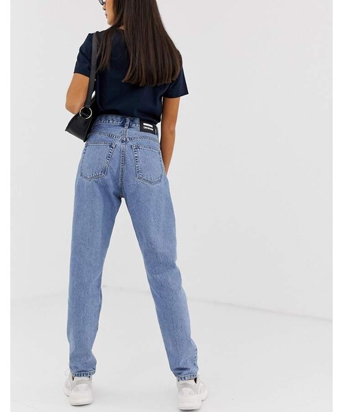 DR.DENIM(ドクターデニム)の「Dr Denim Nora super high rise mom jean(デニムパンツ・レディース・Blue・W29 L30)」の2枚目の写真