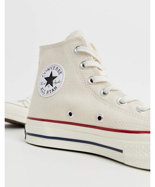 CONVERSE（コンバース）の「Converse chuck '70 hi parchment sneakers（スニーカー・レディース・White・Us 5.5/Us 6.5/Us 7/Us 8/Us 8.5/Us 9/Us 9.5/Us 10/Us 10.5/Us 11）」の2枚目の写真