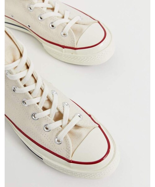 CONVERSE（コンバース）の「Converse chuck '70 hi parchment sneakers（スニーカー・レディース・White・Us 5.5/Us 6.5/Us 7/Us 8/Us 8.5/Us 9/Us 9.5/Us 10/Us 10.5/Us 11）」の3枚目の写真