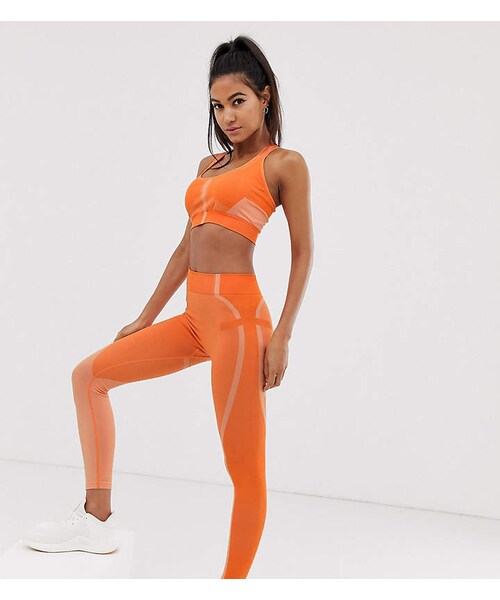 South Beach（サウスビーチ）の「South Beach seamless leggings in peach（レギンス/スパッツ