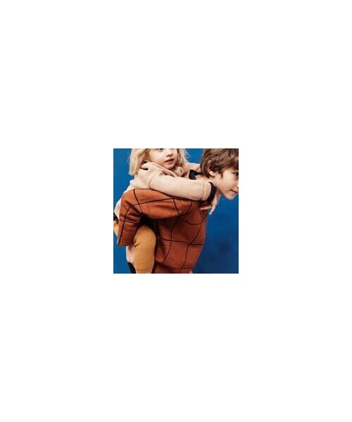 cache cache（カシュ カシュ）の「LE PETIT GERMAIN sweat check（Tシャツ/カットソー・キッズ・その他）」の2枚目の写真