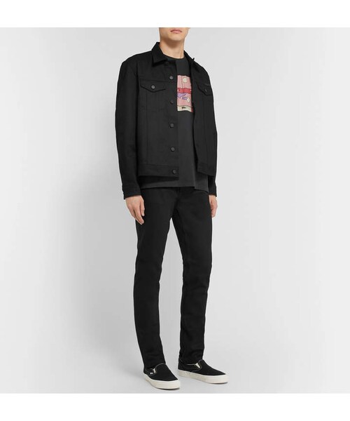 Nudie Jeans（ヌーディージーンズ）の「Nudie Jeans Limited Edition Lean Dean Slim-Fit Organic Denim Jeans（デニムパンツ・メンズ・Black・32w 32l/30w 32l/34w 32l/28w 32l/31w 32l/33w 32l/36w 32l）」の5枚目の写真