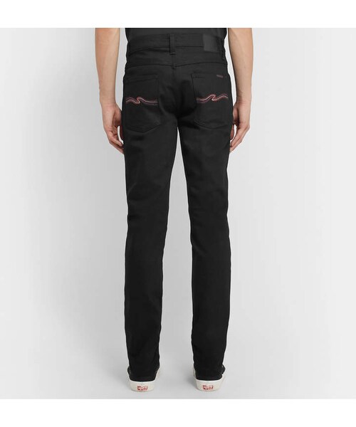 Nudie Jeans（ヌーディージーンズ）の「Nudie Jeans Limited Edition Lean Dean Slim-Fit Organic Denim Jeans（デニムパンツ・メンズ・Black・32w 32l/30w 32l/34w 32l/28w 32l/31w 32l/33w 32l/36w 32l）」の2枚目の写真