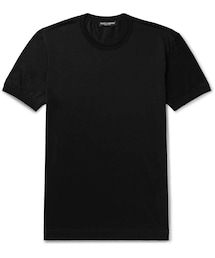 DOLCE&GABBANA | Dolce & Gabbana Silk-Jersey T-Shirt(Tシャツ/カットソー)