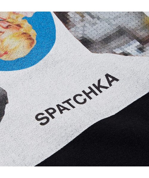 UNDERCOVER（アンダーカバー）の「Undercover Printed Cotton-Jersey T-Shirt（Tシャツ/カットソー・メンズ・Black・1/2/3）」の4枚目の写真