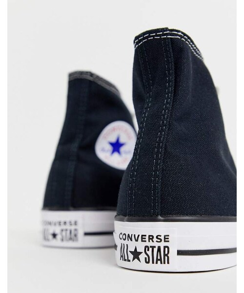 CONVERSE（コンバース）の「Converse Chuck Taylor All Star hi black sneakers（スニーカー・レディース・Black・Us 5/Us 5.5/Us 6/Us 6.5/Us 7/Us 7.5/Us 8/Us 8.5/Us 9/Us 9.5/Us 10/Us 10.5）」の3枚目の写真