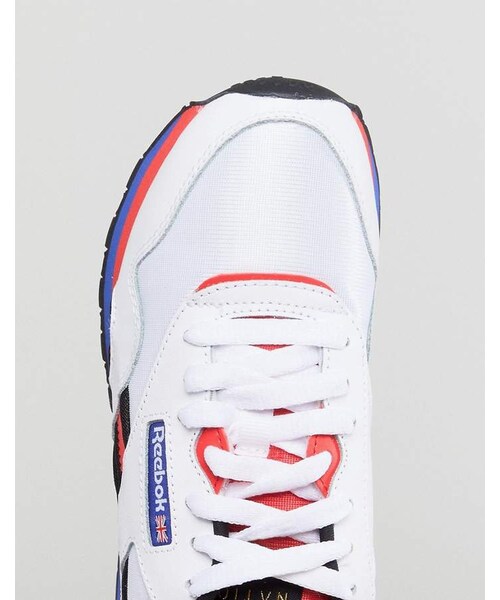 Reebok（リーボック）の「Reebok X P.E Nation Classic Nylon Sneakers（スニーカー・レディース・White・Us 5）」の3枚目の写真