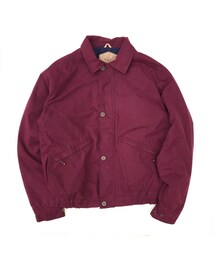 Made in USA / 90s Woolrich / 2Pocket Padding Jacket / Burgundy / Used