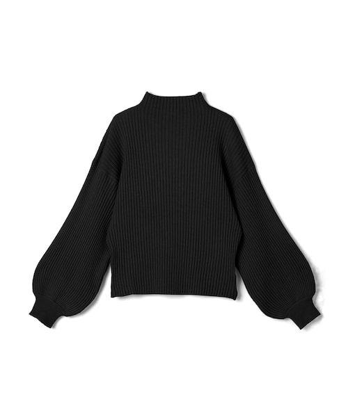 GRL（グレイル）の「ボリュームスリーブボトルネックニット
