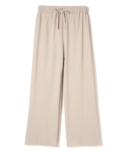 GRL（グレイル）の「細プリーツワイドパンツ（その他パンツ・レディース・ブラック/アイボリー/ブラウン・M）」の2枚目の写真