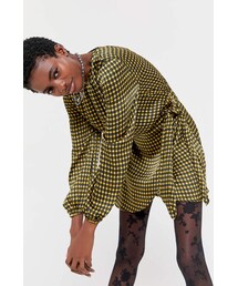 The Fifth Label Goldie Checkered Mini Dress
