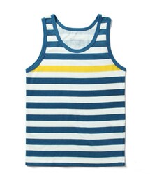 URBAN RESEARCH | 天竺COOLMAXボーダープリントタンクトップ(トップス)