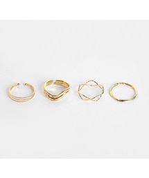 DHOLIC | 4SETデザインリング(リング)