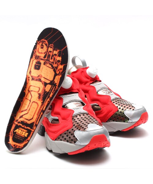 Reebok（リーボック）の「Reebok CLASSIC×MegaHouse INSTA PUMP FURY 「攻殻機動隊ARISE」 Ver.Logicoma　GHOST IN THE SHELL/INFINITE BLUE/FLASH RED（LOW-CUT・メンズ・other・23.0cm/24.0cm/25.0cm/26.0cm/27.0cm/28.0cm/29.0cm/30.0cm）」の10枚目の写真